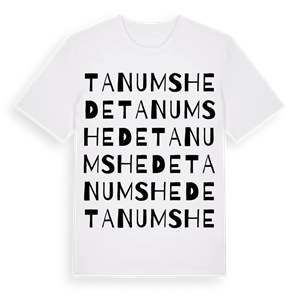 Tanumshede ordlek t-shirt – ekologisk bomull t-shirt från Pinshirt