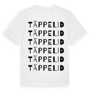 Täppelid ordlek t-shirt – ekologisk bomull t-shirt från Pinshirt