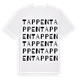 Tappen ordlek t-shirt
