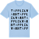 Blue Soul t-shirt med Tapplekvarn ordlek t-shirt