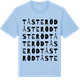 Blue Soul t-shirt med Tåsteröd ordlek t-shirt