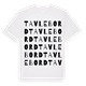 Tavlebord ordlek t-shirt