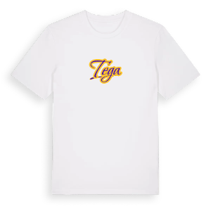 Tega baseball t-shirt – ekologisk bomull t-shirt från Pinshirt