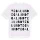 Tegalund ordlek t-shirt