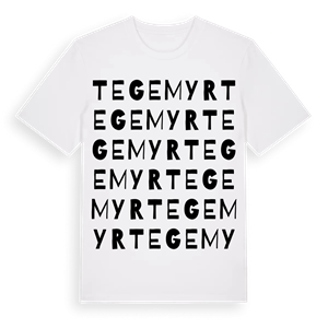 Tegemyr ordlek t-shirt – ekologisk bomull t-shirt från Pinshirt