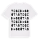 Tegen + Grötån ordlek t-shirt