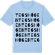 Blue Soul t-shirt med Tegshögen ordlek t-shirt