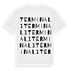 Terminal 1 ordlek t-shirt