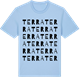Blue Soul t-shirt med Terra ordlek t-shirt