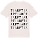 Vintage White t-shirt med Tiarp ordlek t-shirt