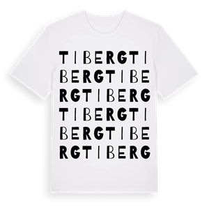 Tiberg ordlek t-shirt – ekologisk bomull t-shirt från Pinshirt