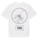 White t-shirt med Tibro t-shirt
