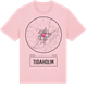 Pink Cotton t-shirt med Tidaholm t-shirt