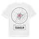 White t-shirt med Tidaholm t-shirt