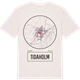 Vintage White t-shirt med Tidaholm t-shirt