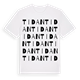 Tidan ordlek t-shirt