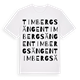 Timbergsängen ordlek t-shirt