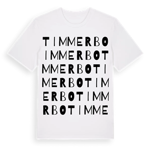 Timmerbo ordlek t-shirt – ekologisk bomull t-shirt från Pinshirt