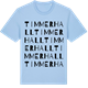 Blue Soul t-shirt med Timmerhall ordlek t-shirt