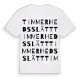 Timmerhedsslätt ordlek t-shirt