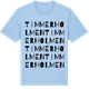 Blue Soul t-shirt med Timmerholmen ordlek t-shirt