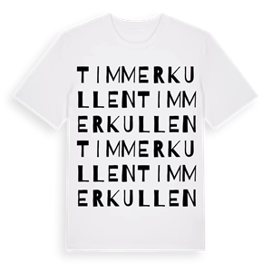 Timmerkullen ordlek t-shirt – ekologisk bomull t-shirt från Pinshirt
