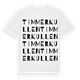 Timmerkullen ordlek t-shirt