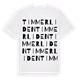 Timmerliden ordlek t-shirt