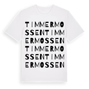 Timmermossen ordlek t-shirt – ekologisk bomull t-shirt från Pinshirt