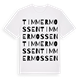 Timmermossen ordlek t-shirt