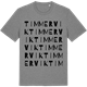 Mid Heather Gray t-shirt med Timmervik ordlek t-shirt