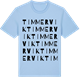 Blue Soul t-shirt med Timmervik ordlek t-shirt
