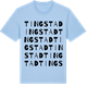Blue Soul t-shirt med Tingstad ordlek t-shirt