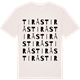 Vintage White t-shirt med Tirås ordlek t-shirt