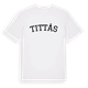 Tittås böjd t-shirt