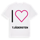 Jag älskar Tjädersten t-shirt stort tryck