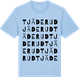 Blue Soul t-shirt med Tjäderud ordlek t-shirt