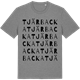 Mid Heather Gray t-shirt med Tjärbacka ordlek t-shirt