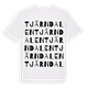 Tjärndalen ordlek t-shirt