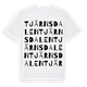 Tjärnsdalen ordlek t-shirt