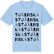 Blue Soul t-shirt med Tjärnskas ordlek t-shirt