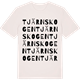 Vintage White t-shirt med Tjärnskogen ordlek t-shirt