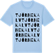 Blue Soul t-shirt med Tjörnekalv ordlek t-shirt