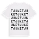 Tjuke ordlek t-shirt