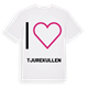 Jag älskar Tjurekullen t-shirt stort tryck