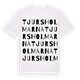 Tjursholmarna ordlek t-shirt