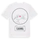 White t-shirt med Tjuvkil t-shirt