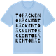 Blue Soul t-shirt med Tobäcken ordlek t-shirt