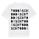 Toddåsen ordlek t-shirt