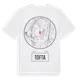 White t-shirt med Tofta t-shirt